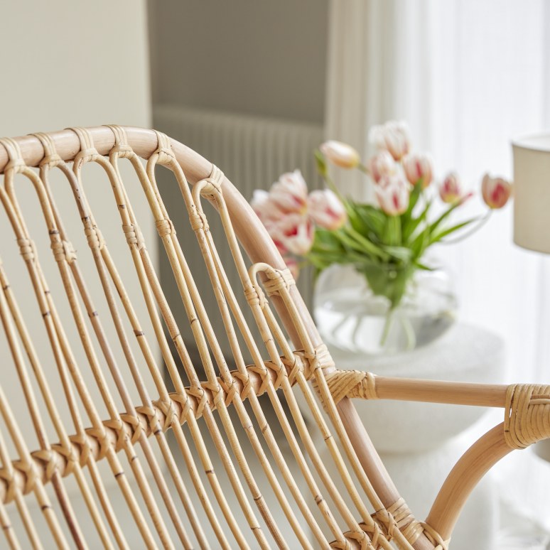 Ondine - Divano in rattan naturale