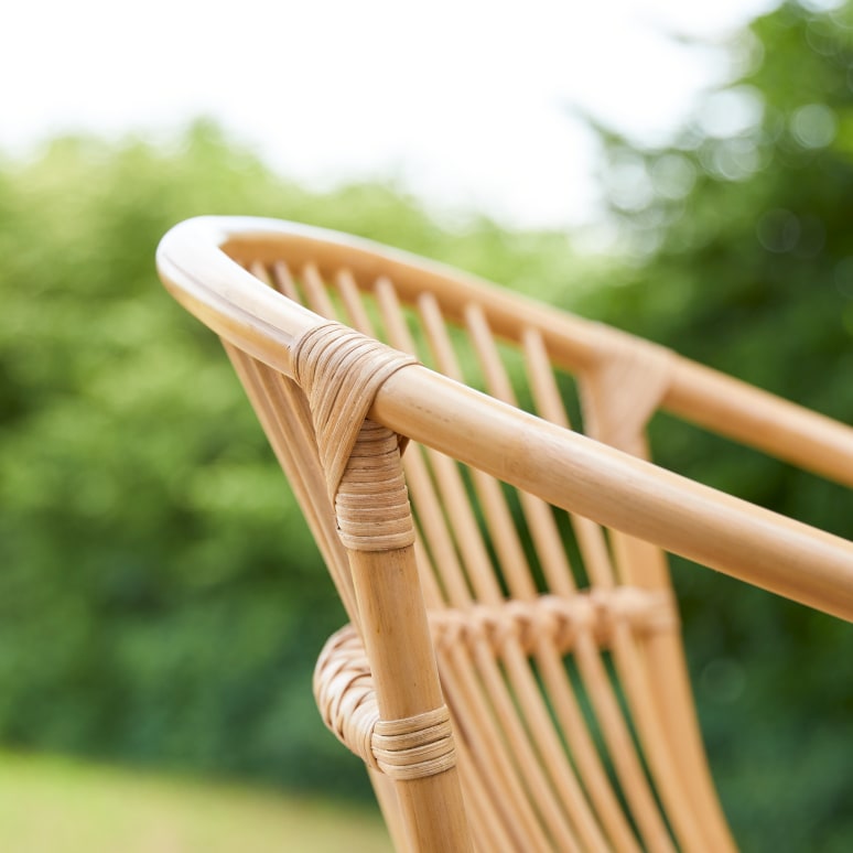 Mutine - Rattan garden armchair