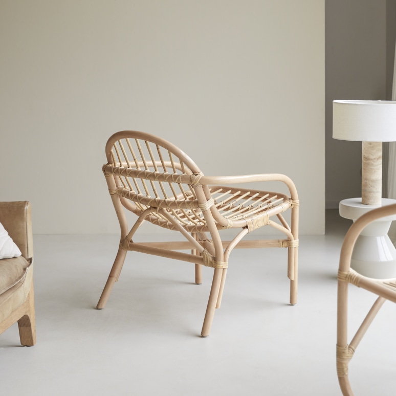 Mina - Poltrona in rattan