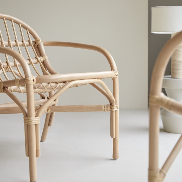 Mina - Sillón de ratán