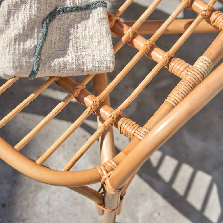 Mina - Rattan garden armchair