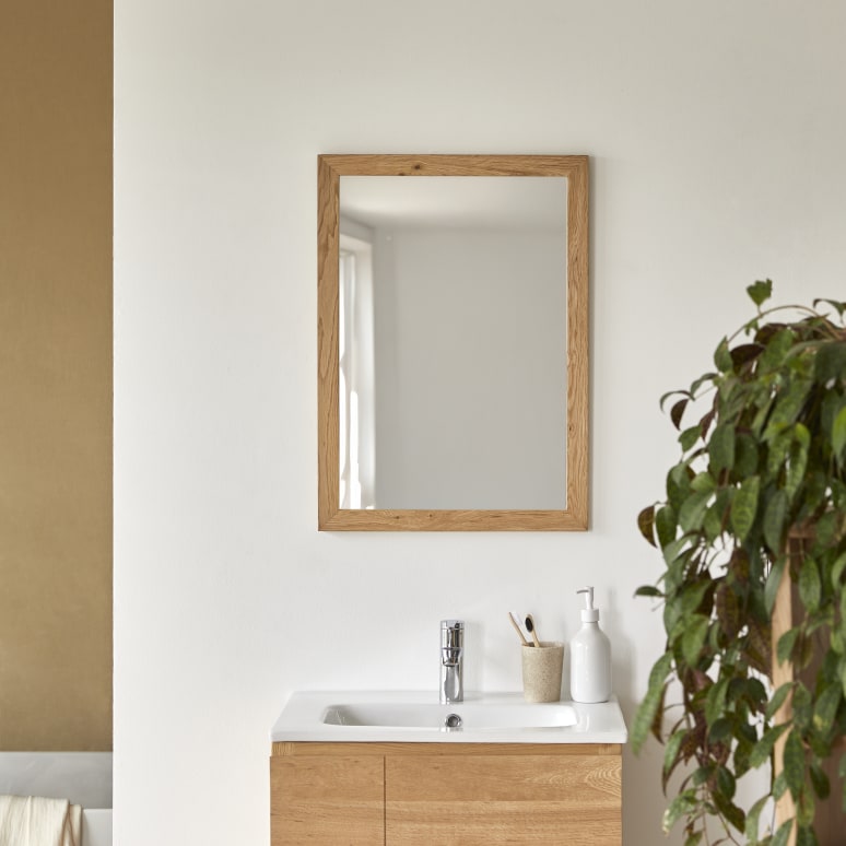 Serena - Solid Oak Mirror