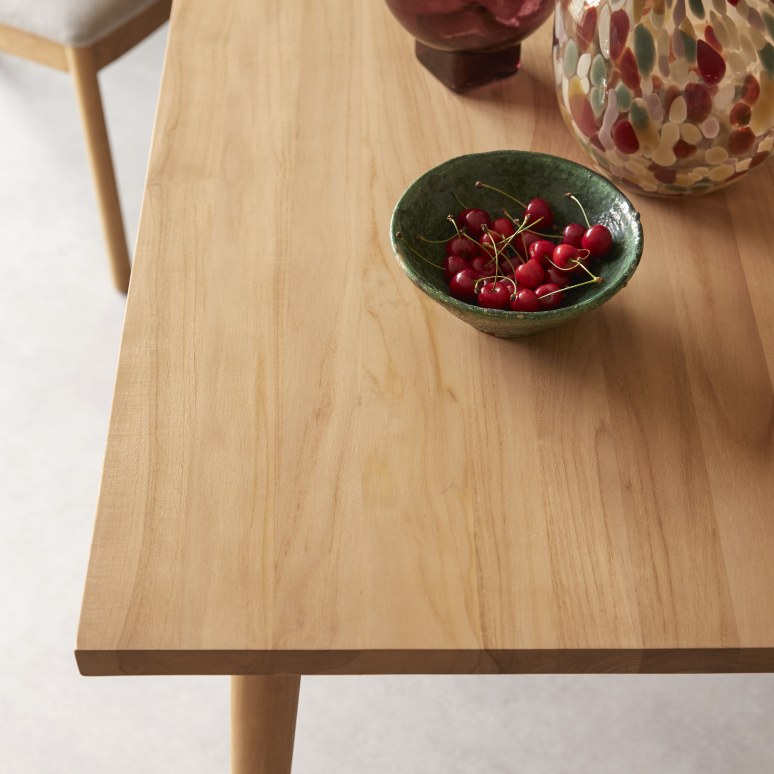 Jonàk - Massief teakhouten eettafel voor 6/8 personen