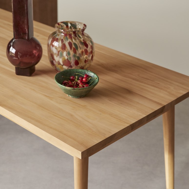 Jonàk - Massief teakhouten eettafel voor 6/8 personen