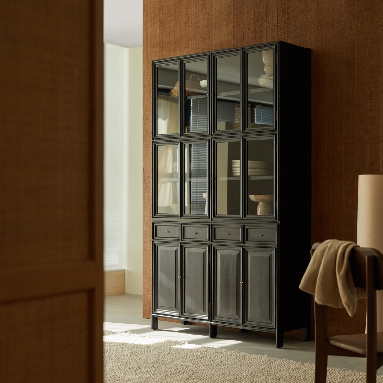 Anna - Credenza in legno di mindi