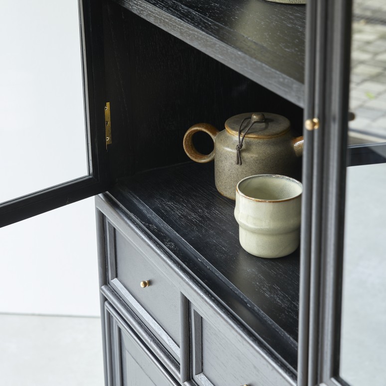 Anna - Credenza in legno di mindi