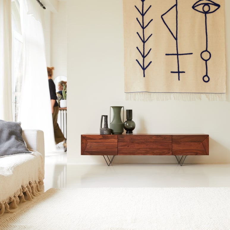 Metric - Mueble para TV de palisandro macizo de 175 cm