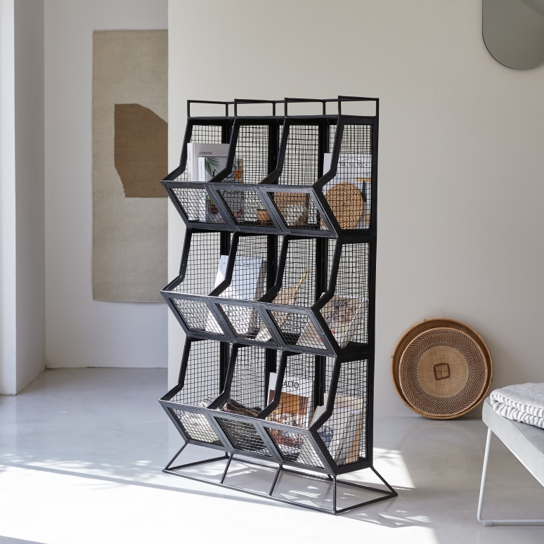 Cléo - Metal bookshelf