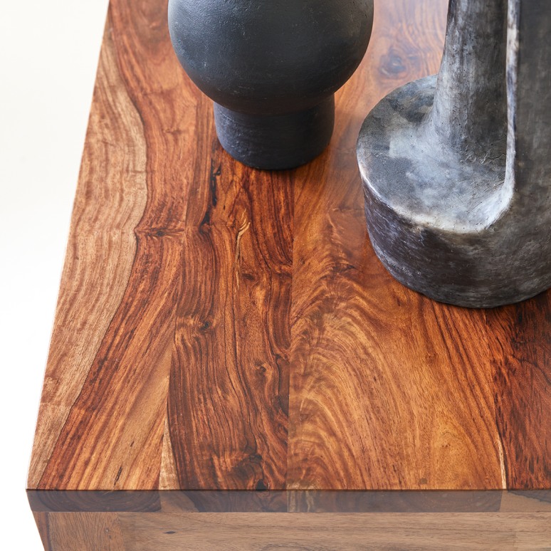 Bonnie - Cassettiera in legno di palissandro massello