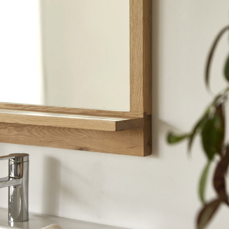 Easy - Eikenhouten spiegel 120 x 50 cm