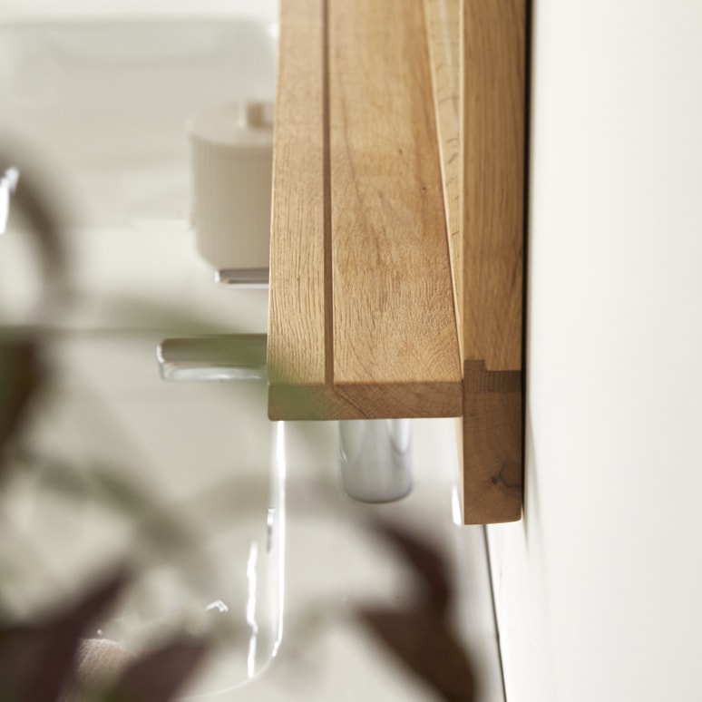 Easy - Miroir en chêne 120x50 cm