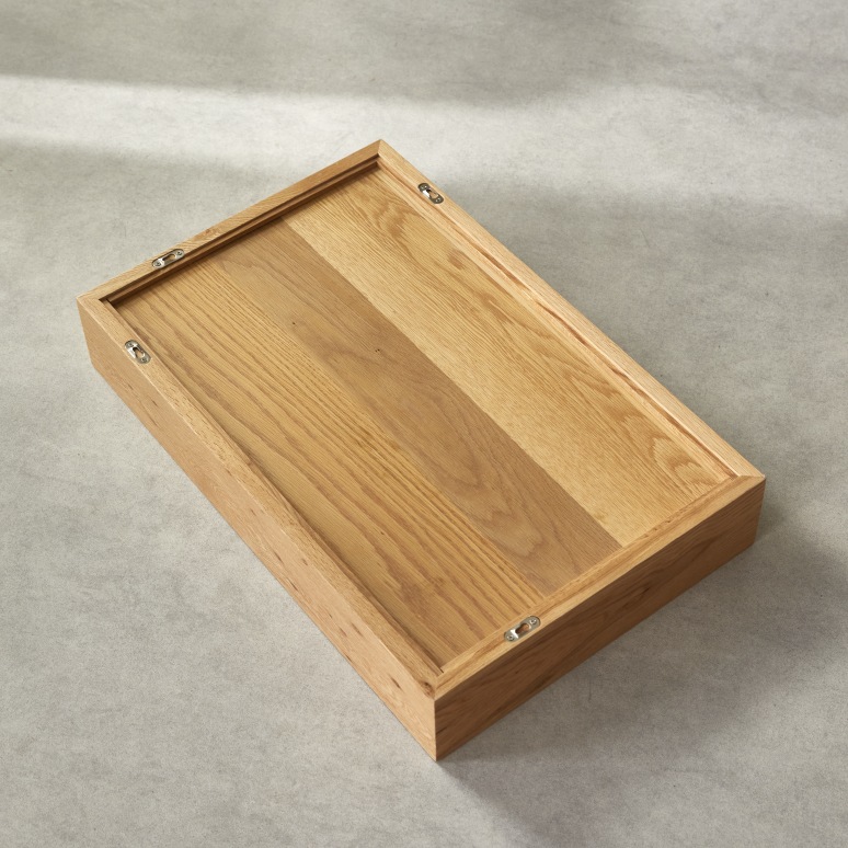 Easy - Miroir d'entrée en chêne 70x45 cm