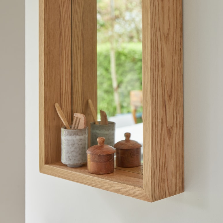 Easy - Solid Oak Mirror