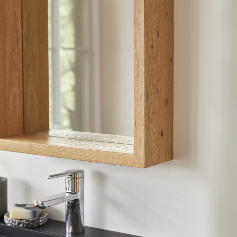 Easy - Solid Oak Mirror