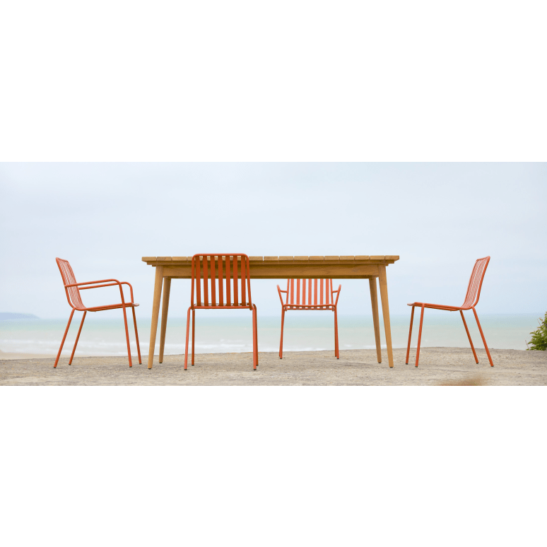 Vadim - Table de jardin en teck massif 6/8 pers.