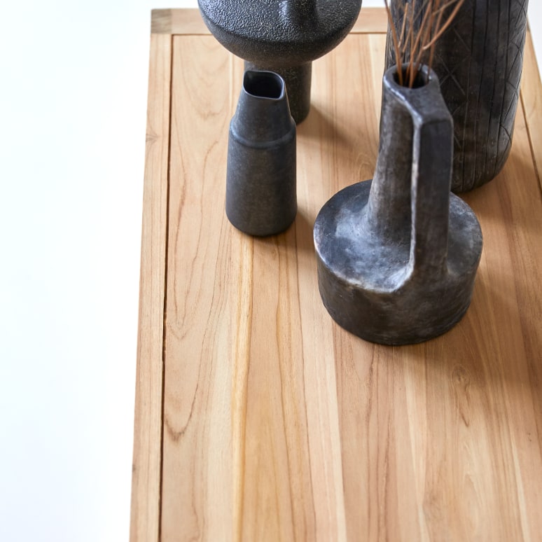 Adam - Teak tv-meubel 120 cm