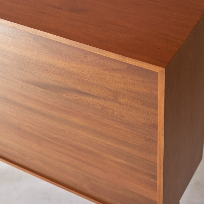 Magda 50's - Buffet in legno di mogano massello 130 cm