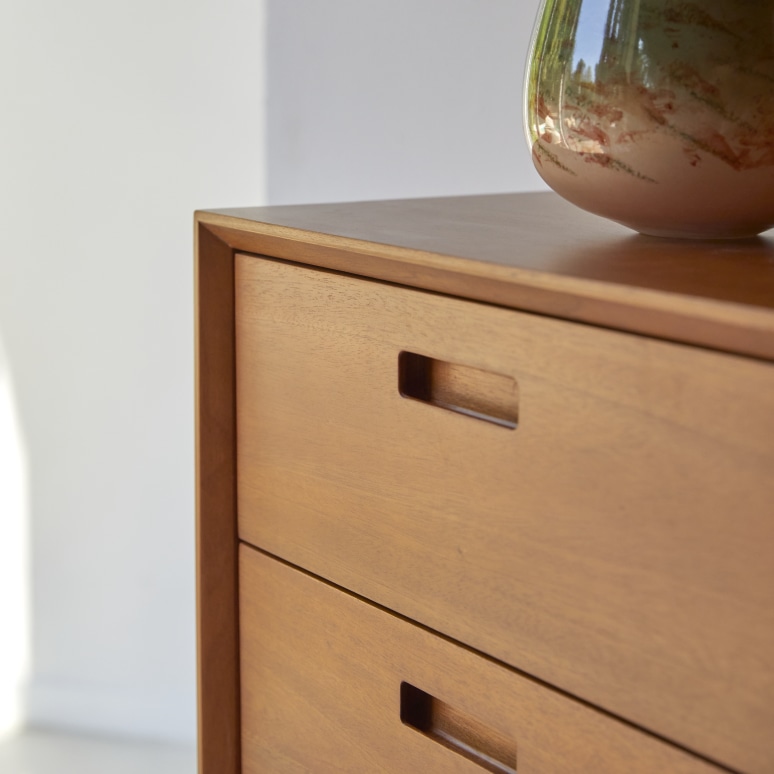 Magda 50's - Commode enfant en acajou massif