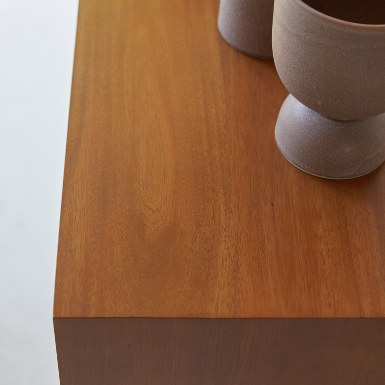 Magda 50's - Children’s chest of drawers in solid mahogany