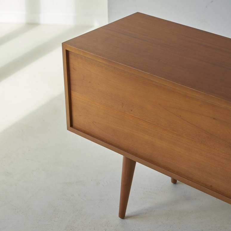 Magda 50's - Commode basse en acajou massif