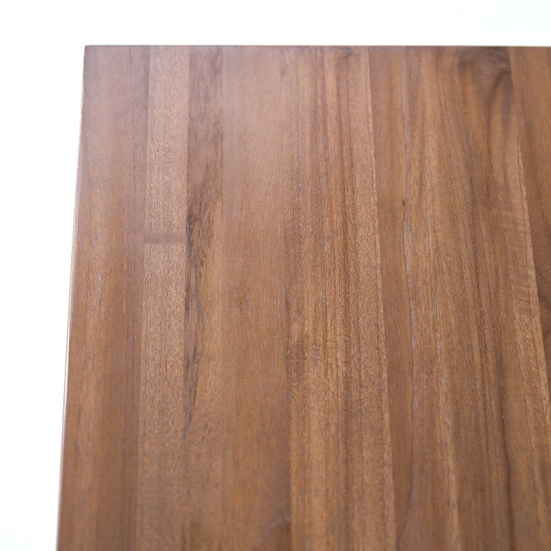 Trestle - Solid teak dining table for 6-8 people