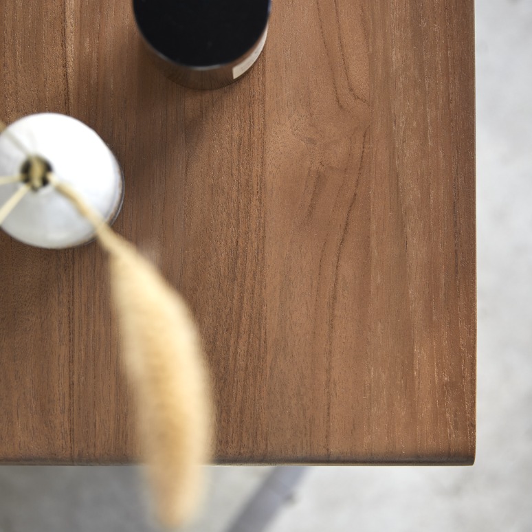 Twist - Solid teak bedside table