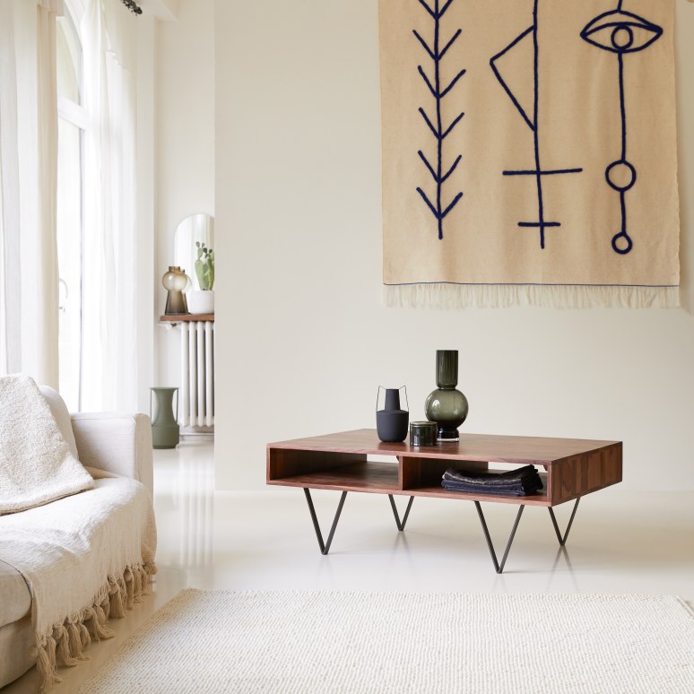 Metric - Massief palissander salontafel