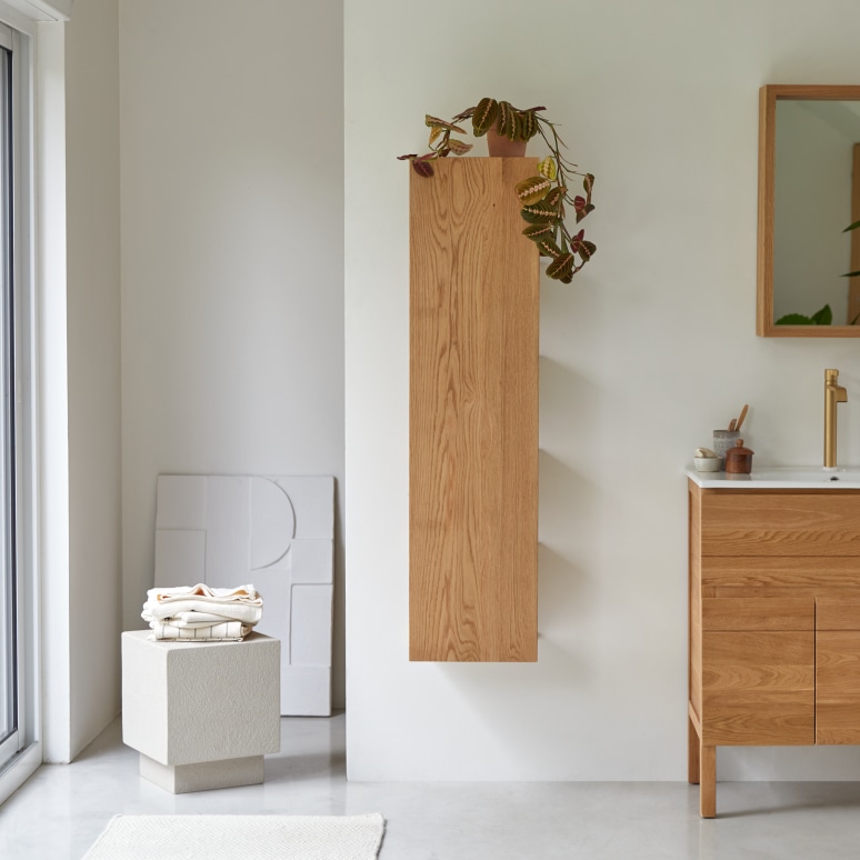 Easy - Massief eikenhouten kolomkast