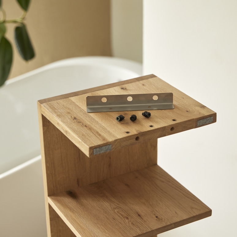 Easy - Massief eikenhouten kolomkast