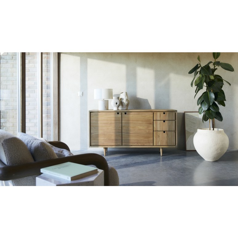 Jonàk - Buffet aus massivem Teakholz 145 cm