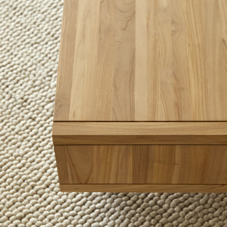 Jonàk - Solid teak coffee table