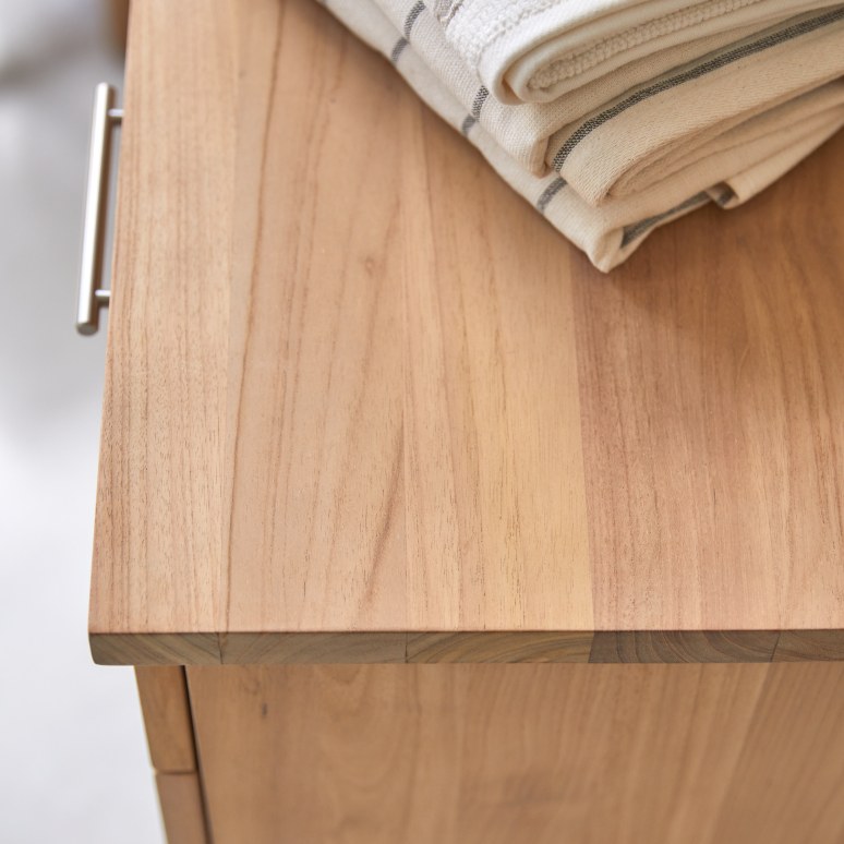 Soho - Mobile contenitore in teak massello