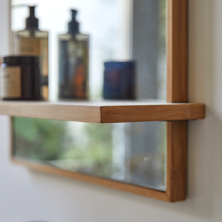Galyno - Solid Teak Mirror