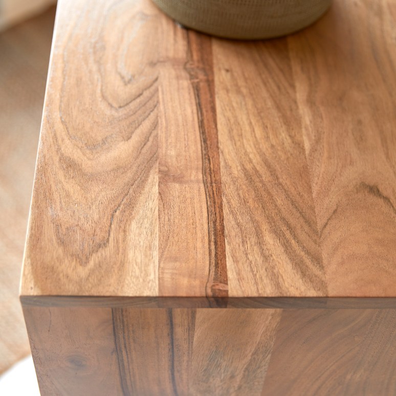 Pavel - Cassettiera in legno di acacia