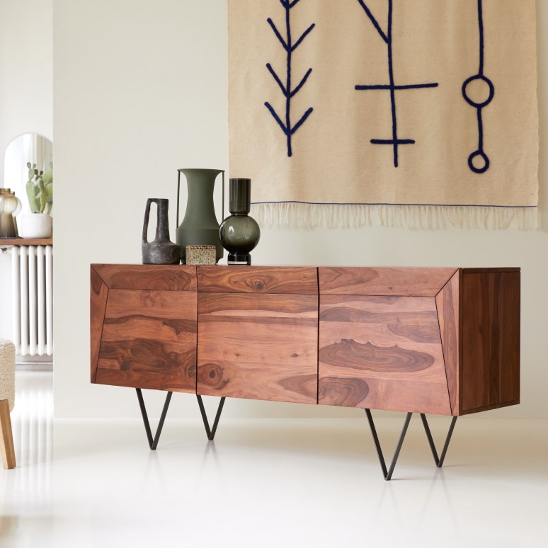 Metric - Buffet aus massivem Palisanderholz 175 cm