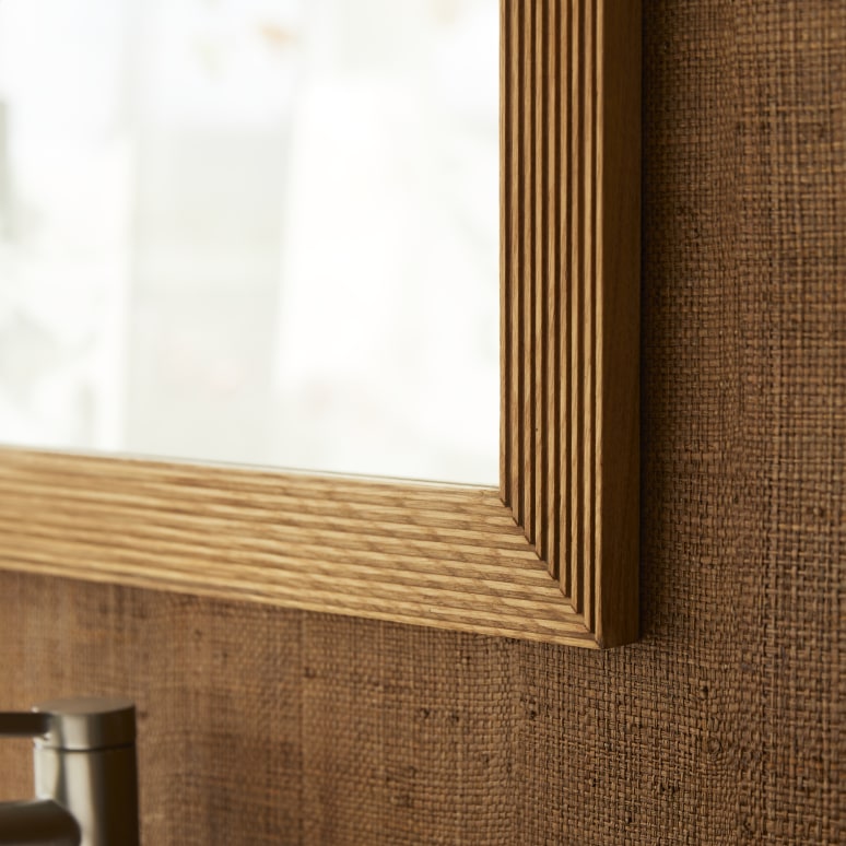 Karl - Solid Oak Mirror