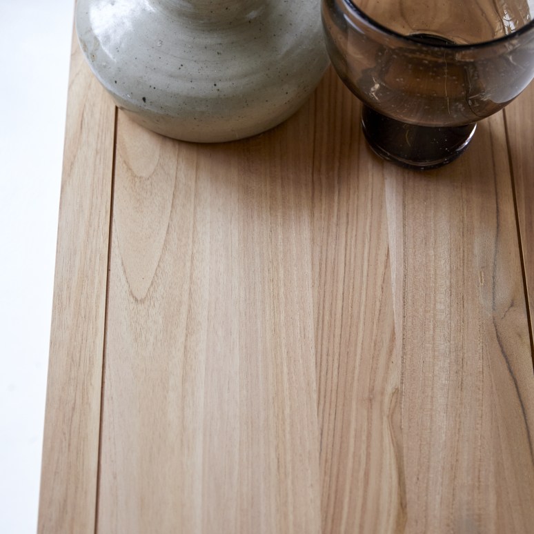 Anton - Mobile TV in teak massello 130 cm