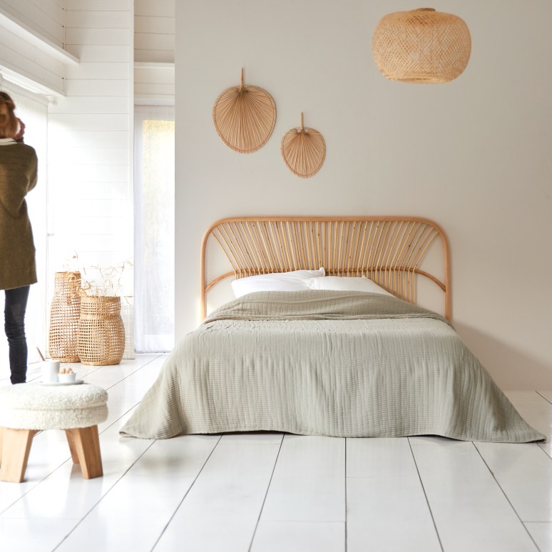 Colette - Rattan Queen Size Headboard