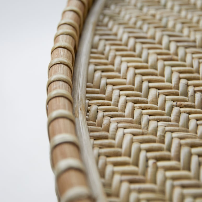 Samson - Couchtisch aus Rattan