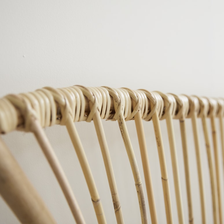 Leontie - Testiera letto in rattan 190 cm