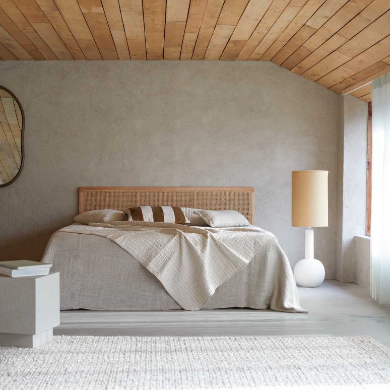 Adèle - Kopfteil aus Rattan 160 cm