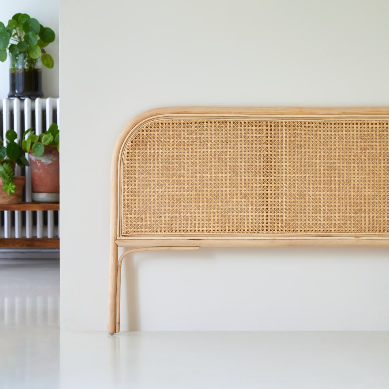 Joséphine - Testiera in rattan 160 cm