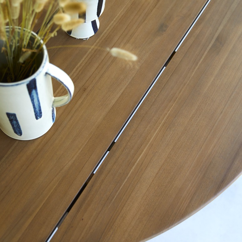 Grasshopper - Reclaimed solid teak table – seats 8