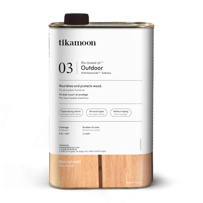 03 - Olio a base biologica per esterni 1 L