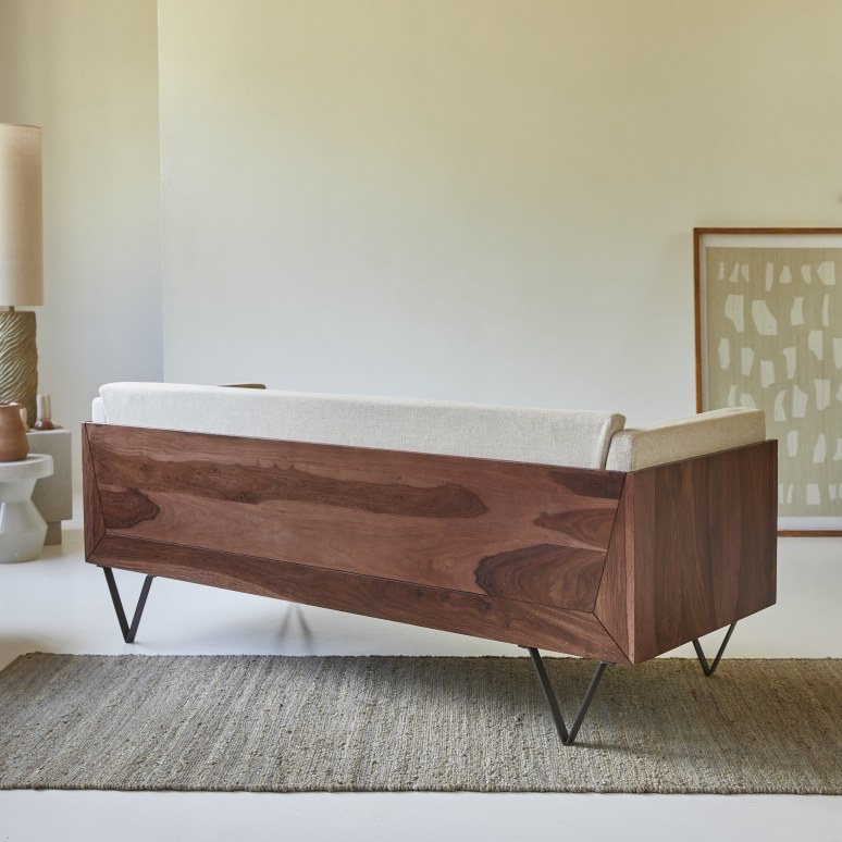 Metric - Sofa aus massives Palisanderholz