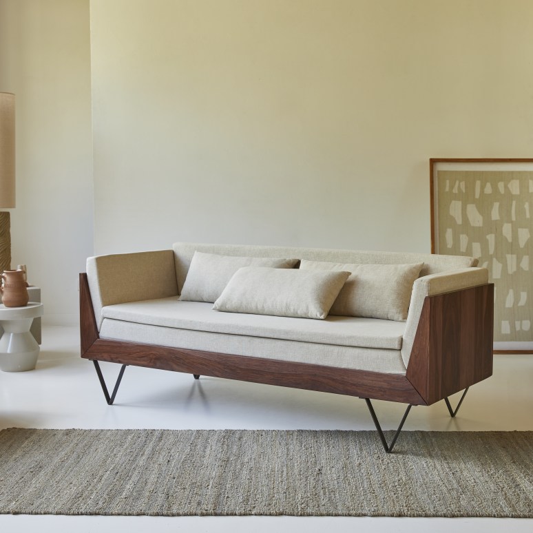 Metric - Sofa aus massives Palisanderholz