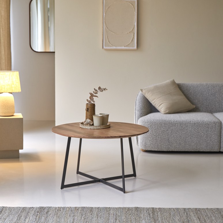 Temis - Solid acacia coffee table