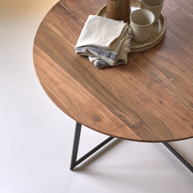 Temis - Solid acacia coffee table