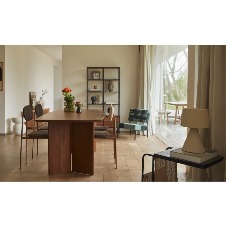 Suzanne - Tafel in massief acacia voor 6 personen