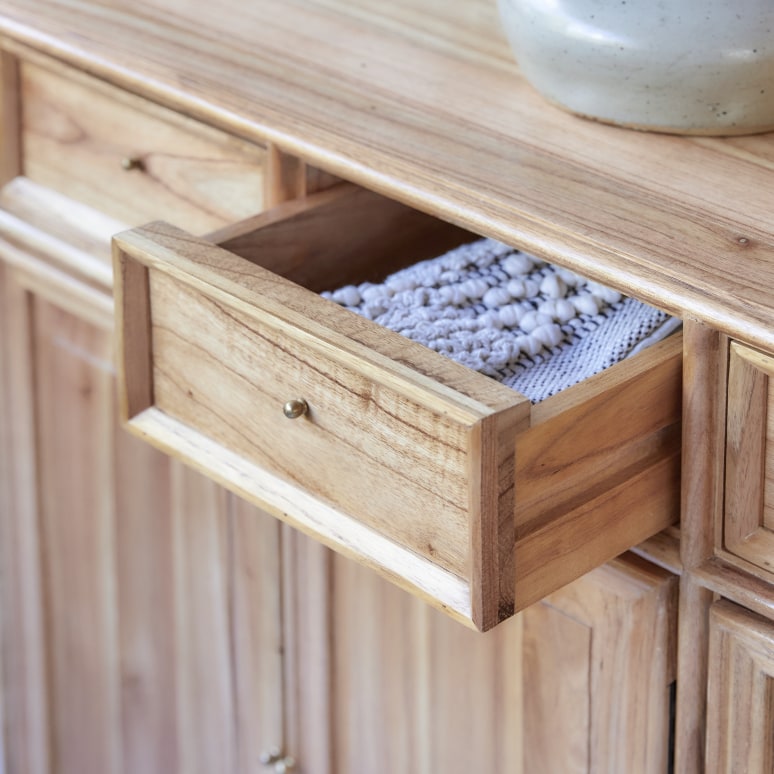 Alex - Mindi wood sideboard 120 cm